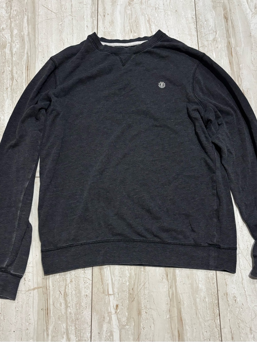 Men's Grey Crewneck Sweater - Element